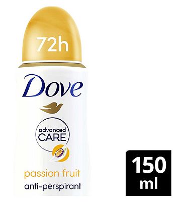 Dove Advanced Care Go Fresh Passion Fruit & Lemongrass Scent Anti-perspirant Deodorant Spray for 72 