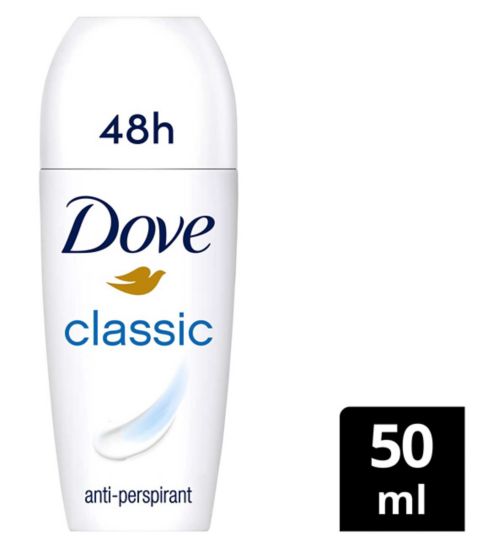 Dove Women Antiperspirant Deodorant Roll On Classic 50ml
