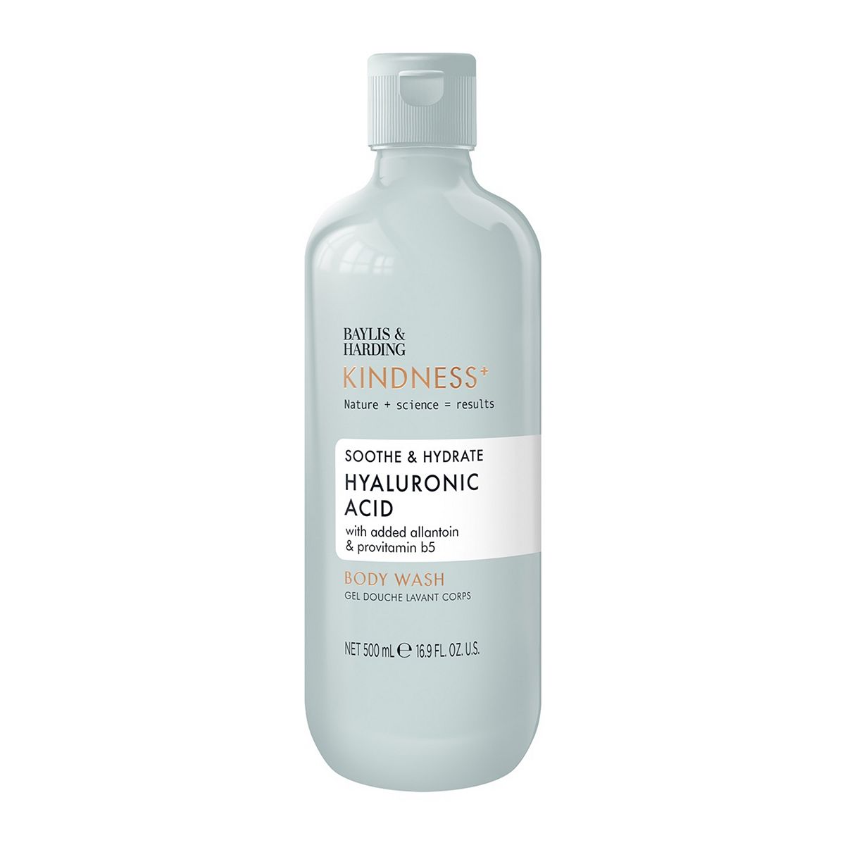 Baylis & Harding Kindness Hyaluronic Acid 500Ml Cleanse & Hydrate Body Wash