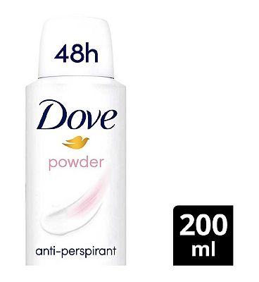 Dove Powder with  moisturising cream Anti-perspirant Deodorant Spray for 48 hours of protection 200m