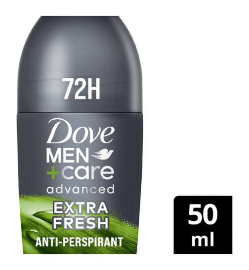 Dove Men+Care Extra Fresh Antiperspirant Deodorant Roll On 50ml