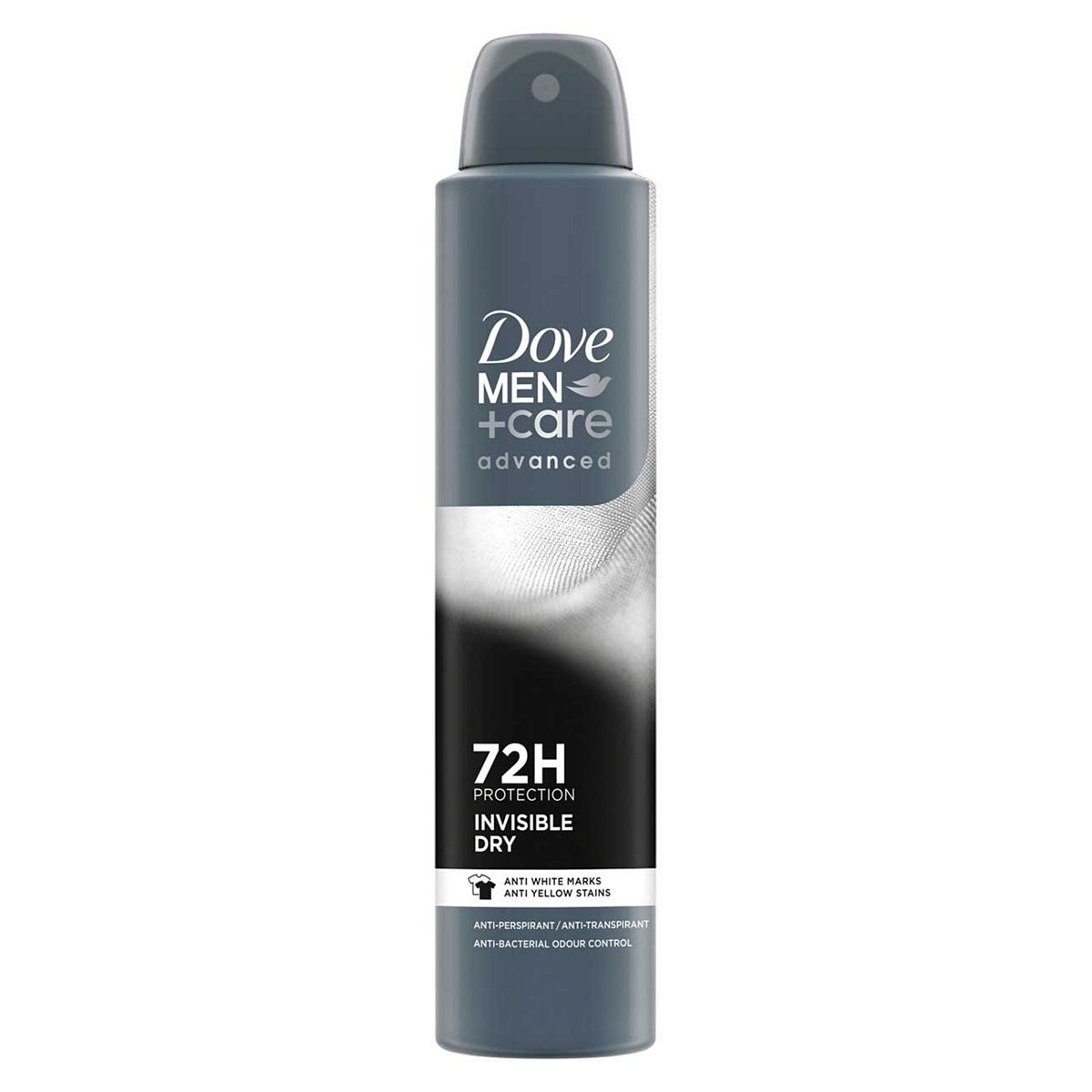 Dove Men+Care Advanced Invisible Dry 72Hr Anti-Perspirant Deodorant Spray Protection From Sweat, Odour And White Marks200 Ml, 200Ml