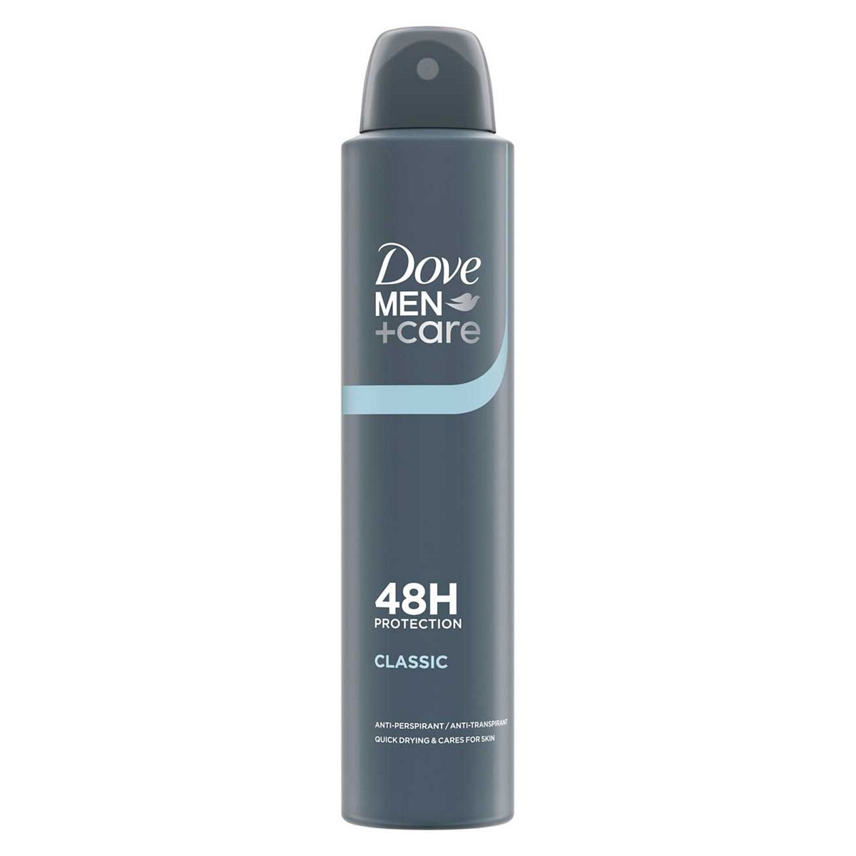 Dove Men+Care Classic Anti-Perspirant Deodorant Spray With 1/4 Moisturising Cream For 48Hr Sweat And Odour Protection200 Ml, 200Ml