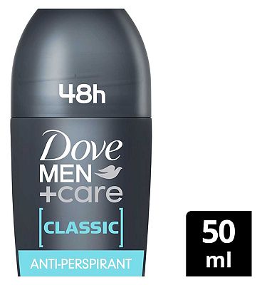 Dove Men+Care Antiperspirant Deodorant Roll On Classic 50ml