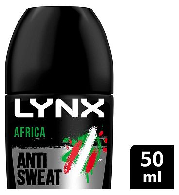 Lynx Antiperspirant Deodorant Roll On Africa 50ml