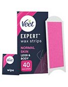 Veet Expert Cold Wax Strips Legs Normal 40s