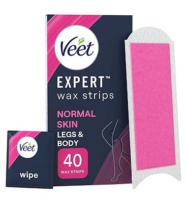Veet Expert Cold Wax Strips Legs Normal 40s