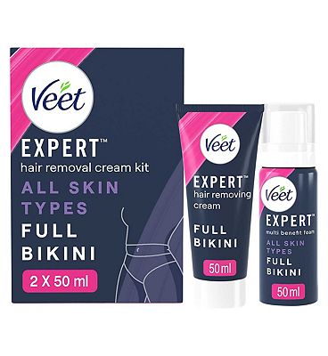 Veet Expert Hair Removal Cream Bikini All Skin Types - 50ml