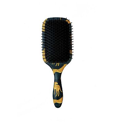 Denman D83 Deluxe Leopard Print Paddle Brush