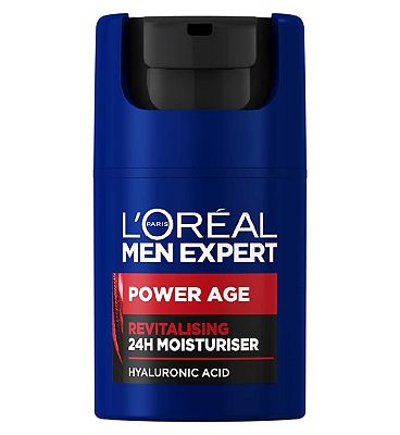 L'Oral Men Expert Power Age Hyaluronic Acid Revitalising Moisturiser 50ml