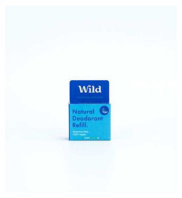 Wild Men’s Fresh Cotton & Sea Salt Deodorant Refill 40g