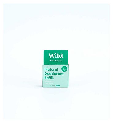 Wild Men’s Mint & Aloe Vera Deodorant Refill 40g