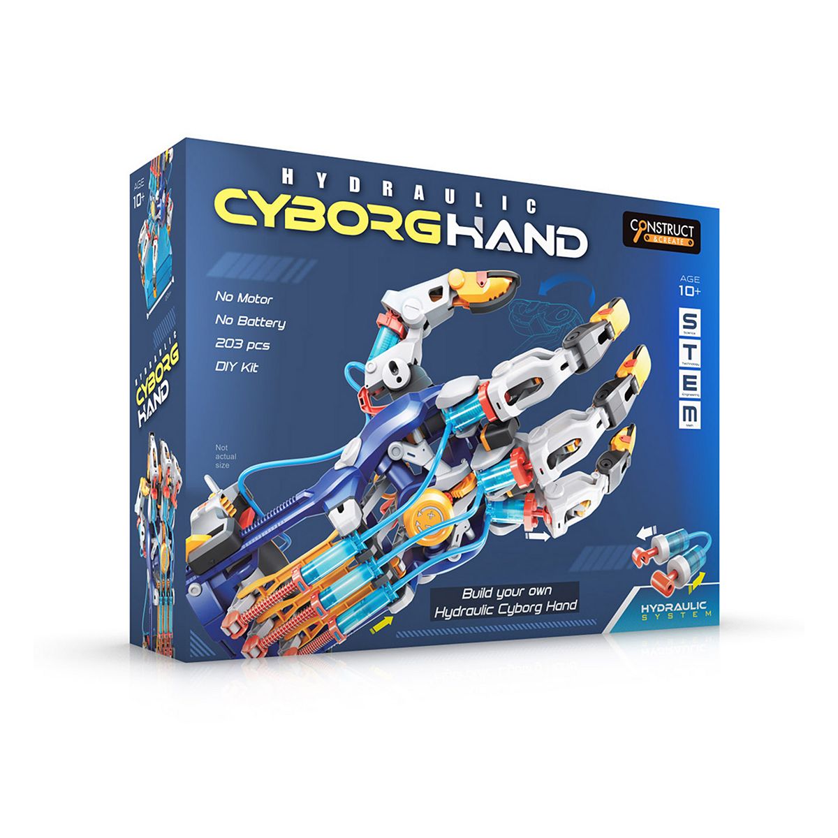 Construct Create Hydraulic Cyborg Hand