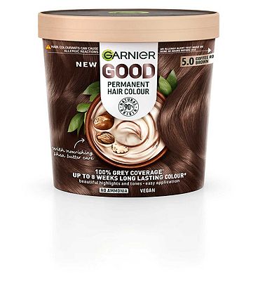 Garnier GOOD Permanent Hair Dye 5.0 Coffee Roast Brown