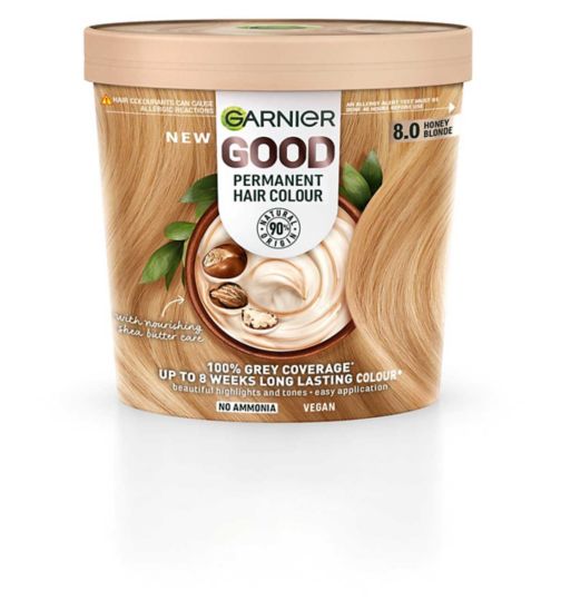 Garnier GOOD Permanent Hair Dye 8.0 Honey Blonde