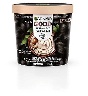 Garnier GOOD Permanent Hair Dye 3.0 Dark Chocolate Brown