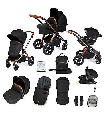 Ickle Bubba Stomp Luxe all-in-one Travel System Bronze/Midnight/Tan/ Pack Size 1
