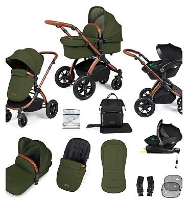 Ickle Bubba Stomp Luxe all-in-one Travel System Bronze/Woodland/Tan/ Pack Size 1