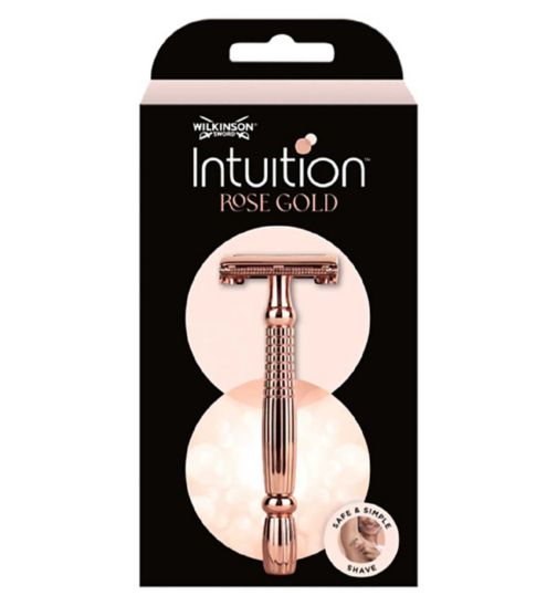 Wilkinson Sword Intuition Rose Gold Handle & 10 Refills