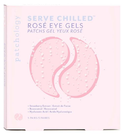 Patchology Serve Chilled Rosé Eye Gels 5 Pairs