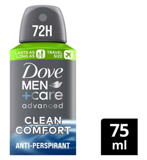 Dove Men+Care Clean Comfort Antiperspirant Aerosol 75 ml