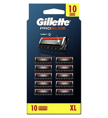  Gillette ProGlide Razor Refills for Men, 12 Razor