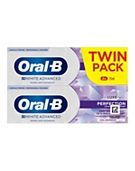 Oral-B 3D White Luxe Perfection Toothpaste Duo Pack 2 x 75ml