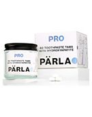 PÄRLA PRO High Gloss Whitening Sensitive Toothpaste Tabs for Remineralisation with Vitamin B12 - 62 Tabs