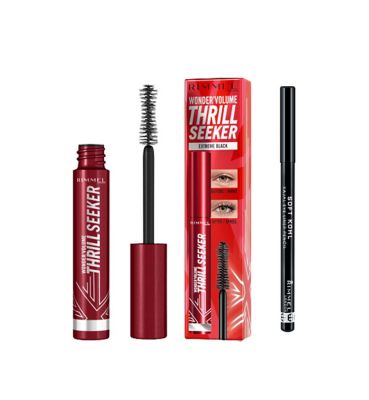 Rimmel London Thrill Seeker Mascara and Soft Kohl Eyeliner Bundle (2)