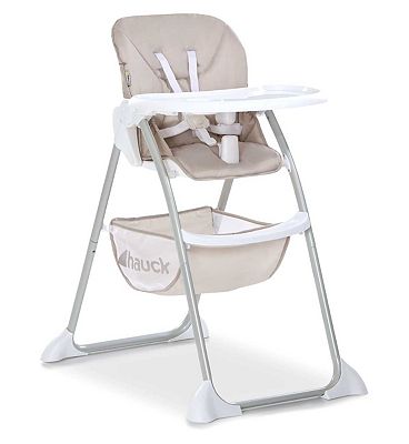 Hauck Sit N Fold Highchair - Beige