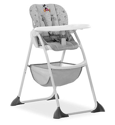 Hauck Disney Sit N Fold Highchair - Mickey Mouse Grey