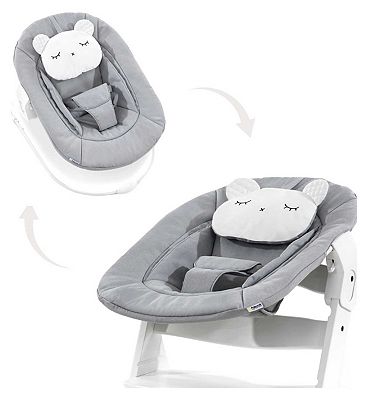 Hauck Alpha Bouncer 2 in 1 - Pastel Bear - Light Grey