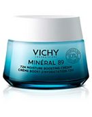 Vichy Minéral 89 72H Moisture Boosting Cream, Fragrance-Free Face Moisturiser, 50ml