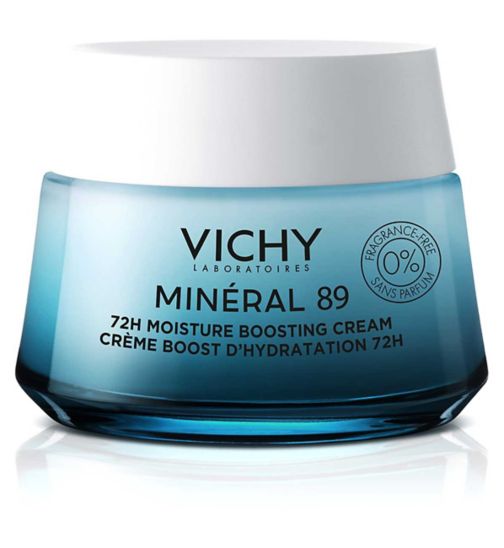 Vichy Minéral 89 72HR Moisture Boosting Cream - Fragrance Free 50ml
