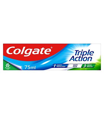 Click to view product details and reviews for Colgate Triple Action Toothpaste 75ml.