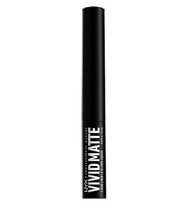 NYX PM vivid matte lqd linrs black 2.5ml black