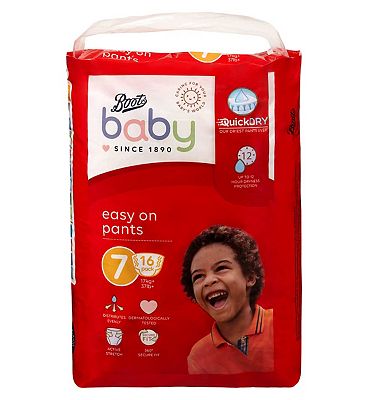 Boots Baby Easy On Pants Size 7