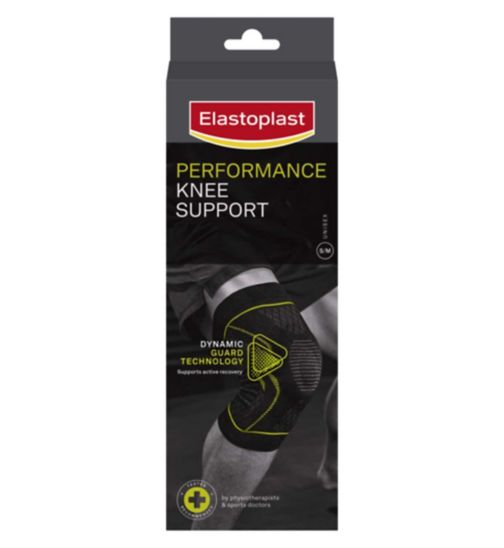 Elastoplast Advanced Performance Knee Support for Sprains and Strains, Size S/M