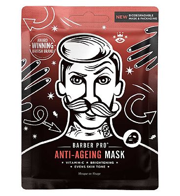 BARBER PRO Anti-Ageing Vitamin C Sheet Mask