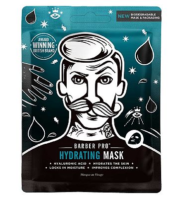 BARBER PRO Hydrating Hyaluronic Acid Sheet Mask