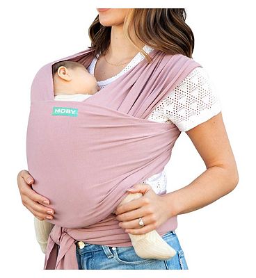Moby Classic Wrap Baby Carrier Dusty Rose