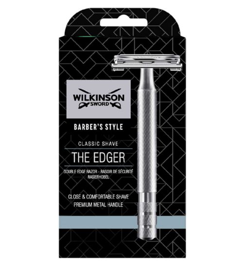 Wilkinson Sword Barber's Style Double Edge Razor + 5 Blades