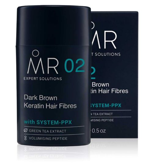 MR. Jamie Stevens Dark Brown Keratin Hair Fibres 15g