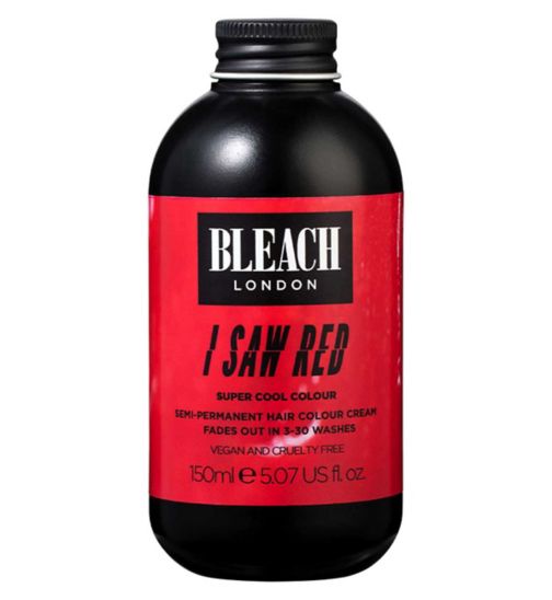 Bleach London Super Cool Hair Colour I Saw Red 150ml