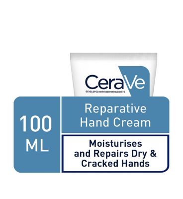 CeraVe Reparative Hand Cream with Ceramides for Extremely Dry, Rough Hands 100ml (4)