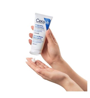 CeraVe Reparative Hand Cream with Ceramides for Extremely Dry, Rough Hands 100ml (6)