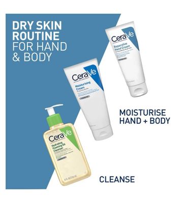 CeraVe Reparative Hand Cream with Ceramides for Extremely Dry, Rough Hands 100ml (7)