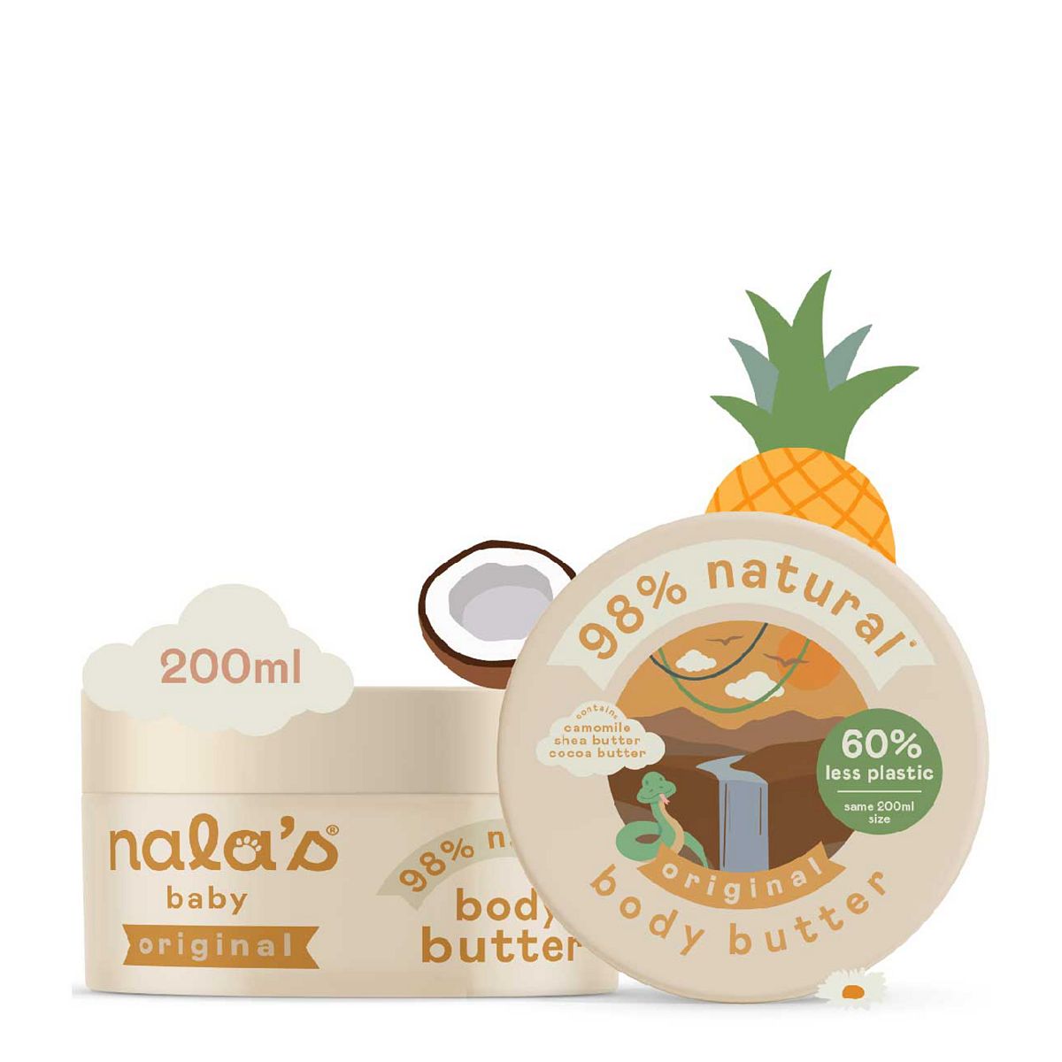 Nalas Baby Nala's Baby Body Butter200 ml, 200ml