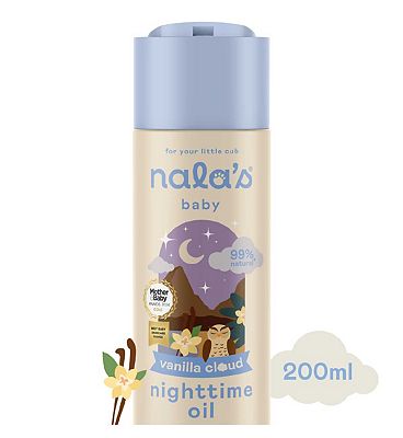 Nala's Baby Nightime Oil Vanilla Cloud 200ml