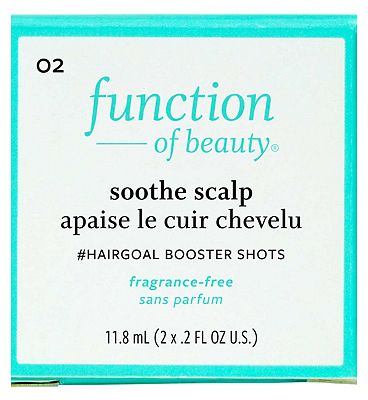 Function of Beauty Soothe Scalp Hair Goal Add In Booster Treatment 11.8ml
